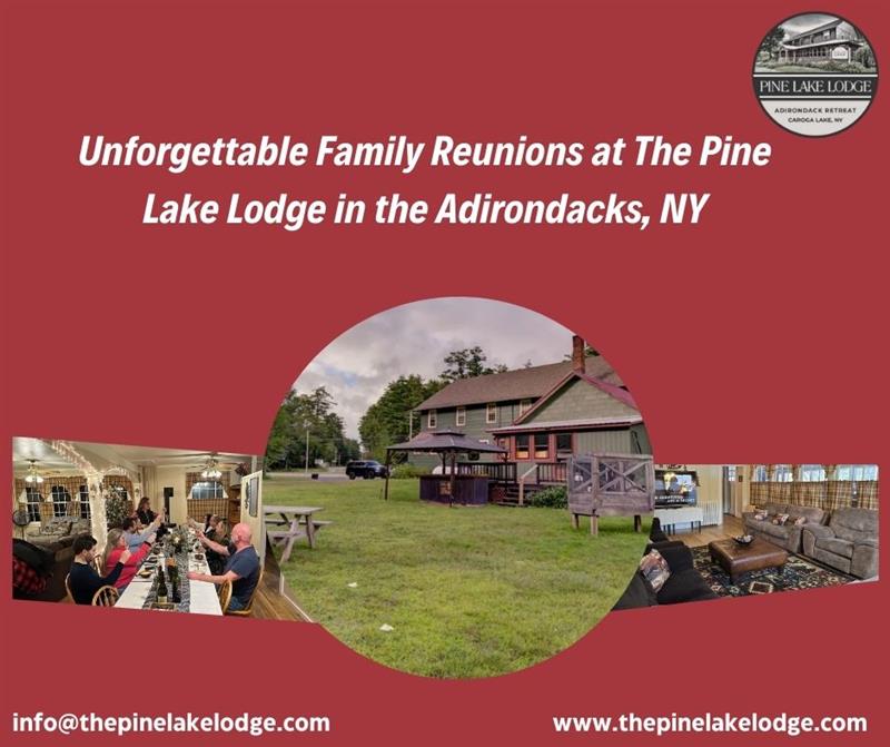 family reunion house in the Adirondacks NY